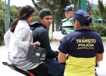 La actividad busca fortalecer la prevención de accidentes de motociclistas. / Foto: cortesía PNC