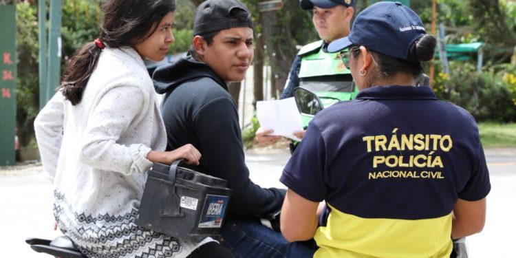 La actividad busca fortalecer la prevención de accidentes de motociclistas. / Foto: cortesía PNC