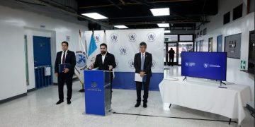 Conferencia de prensa en el Hospital San Juan de Dios