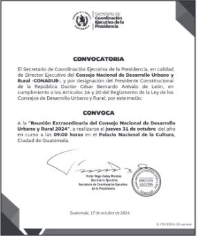 Convocatoria de la SCEP