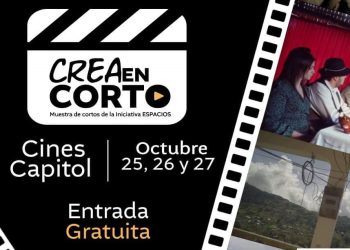 El Ministerio de Cultura y Deportes te invita a asistir a las proyecciones y talleres de cine en Crea en Corto, en el Centro Comercial Capitol. / Foto: MCD.
