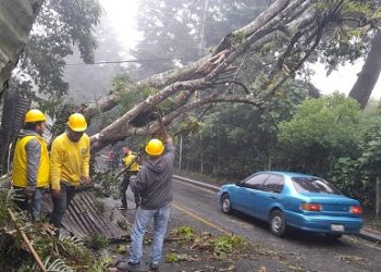 Conred: Lluvias por tormenta tropical Nadine provocaron 47 emergencias en 12 departamentos