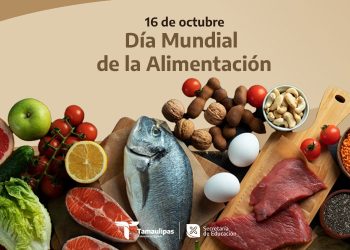 Día Mundial de la Alimentación. / Imagen: Secretaría de Educación de Tamaulipas.