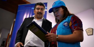 INE realiza Encuesta Nacional de Empleo e Ingresos Continua en idiomas maternos. / Foto: Byron de la Cruz.