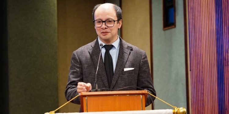 Enrique Pazos, subsecretario de Senacyt inauguró el espacio de discusión y debate Converciencia 2024, que se realiza en Guatemala, Quetzaltenango y Petén.