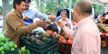 Ferias del agricultor benefician a miles de pobladores. / Foto: MAGA.