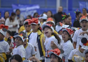 Para conmemorar el Día del Niño, el Ministerio de Cultura y Deportes realizó el Festival del Día del Niño, en el parque Erick Barrondo, en zona 7. / Foto: Byron de la Cruz.