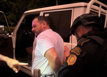 Erlis Antonio León Castellanos, "el Cabro" fue detenido en un operativo de la SGAIA en Cuyotenango, Suchitepéquez