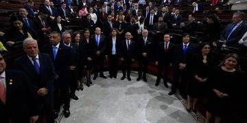 Los 13 magistrados de la Corte Suprema de Justicia (CSJ) electos en el Congreso de la República. / Foto: Danilo Ramírez (DCA).