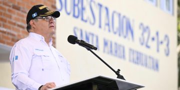 Ministro de Gobernación, Francisco Jiménez, anunció la inauguración de tres nuevas subestaciones policiales en Suchitepéquez, Huehuetenango y Mixco. / Foto: Álvaro Interiano.