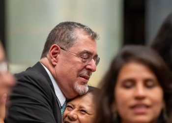 Presidente Bernardo Arévalo. / Foto: Álvaro Interiano.