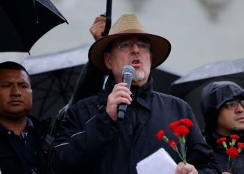 Presidente Bernardo Arévalo mensaje a marcha de la revolución