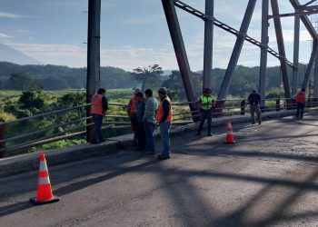 CIV espera inspección técnica que realiza personal de Caminos y Conred en el puente Nahualate