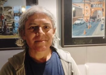 Exposición de 21 obras del Centro Histórico en acuarela. / Fotos: Cortesía