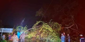 Atienden emergencia en km. 177 CA-2 carretera a El Carmen Frontera, Malacatán, San Marcos. / Foto: cortesía archivo CONRED