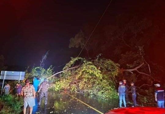 Atienden emergencia en km. 177 CA-2 carretera a El Carmen Frontera, Malacatán, San Marcos. / Foto: cortesía archivo CONRED