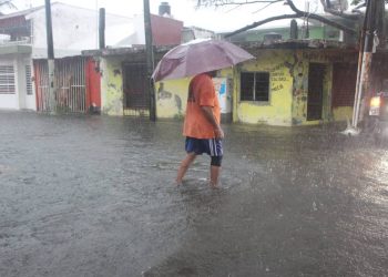Tormenta Nadine ha dejado destrucción en Veracruz, México. / Foto: Diario de Xalapa.