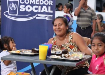 Comedor Social en San Miguel Pochuta de Chimlatenango. /Foto: Mides.