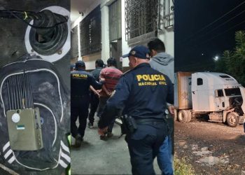 PNC logra la captura de cuatro presuntos robafurgones en Palín