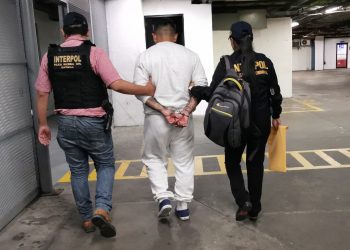 Julio “N”, de 31 años, uno de los individuos en la lista de "Los 100 más buscados". / Foto: PNC