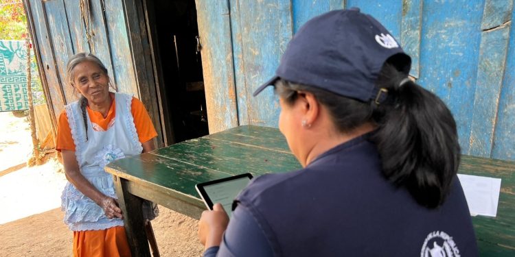 Registro Social de Hogares llega a San Carlos Alzatate, Jalapa