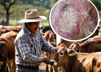 El gusano barrenador es una mosca parásita cuyas larvas se alimentan de tejidos vivos de animales de sangre caliente. / Foto: MAGA.