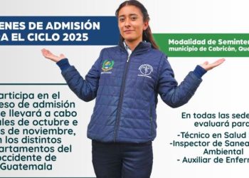 Arranca la jornada de becas para estudiar enfermería en Santa Cruz del Quiché
