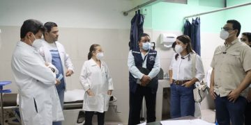 Supervisan atención de pacientes que asisten al Hospital Regional de Cuilapa