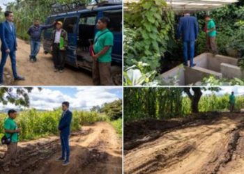 Buscan mejorar las condiciones de vida y promover el desarrollo en aldea Cruz Blanca, San Juan Sacatepéquez