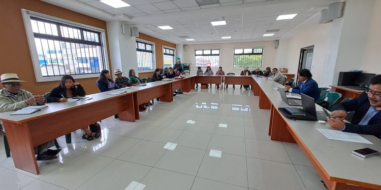 Diálogo para la inclusión y participación de los pueblos indígenas en la toma de decisiones en Quiché