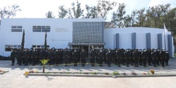 Escuela de Especialidades de la Policía Nacional Civil (PNC). / Foto: Mingob.