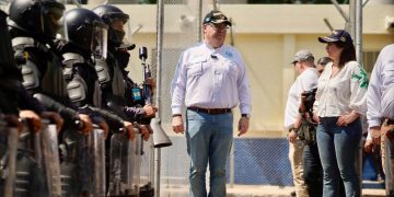 Ministro Francisco Jiménez realiza visita técnica en en centro carcelario El Infiernito. / Foto: Mingob.