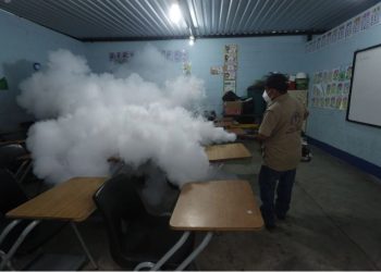 Jornadas de nebulización. / Foto: DCA.