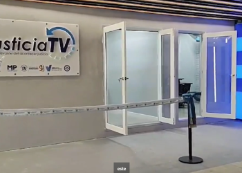 Organismo Judicial presenta JusticiaTV. / Foto: Transmisión OJ.