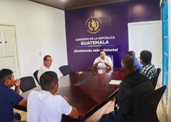 Buscan reforzar seguridad en el caserío Guatelinda San Diego, municipio de La Libertad, Petén