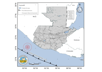 Temblor de 5.9 sacude Guatemala, Conred inicia monitoreo en todo el país