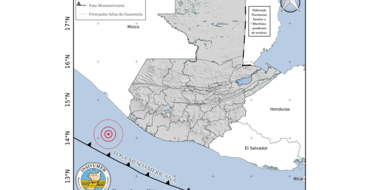 Temblor de 5.9 sacude Guatemala, Conred inicia monitoreo en todo el país