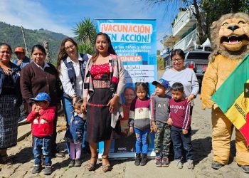 Presentan avances de la campaña contra la polio y sarampión en San Marcos