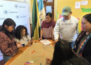 Red Juvenil Nabi´l, conformada por jóvenes comprometidos con promover los derechos de los huehuetecos