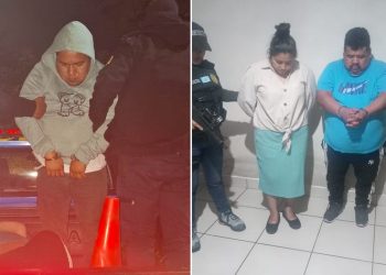 La PNC captura a tres presuntos secuestradores que mantenían retenido a migrante dominicano.