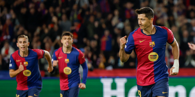 Lewandowski, tercer jugador en marcar 100 goles en la ‘Champions’ tras Messi y Cristiano