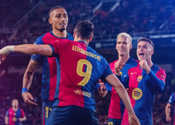 El Barcelona supera al Brest y se consolida en la zona alta de la clasificación