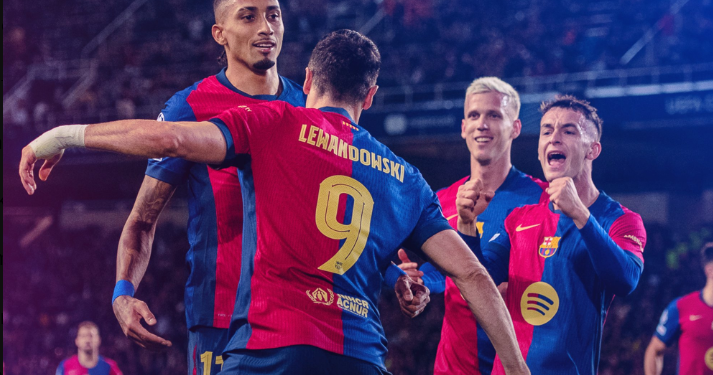 El Barcelona supera al Brest y se consolida en la zona alta de la clasificación