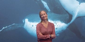 Céline Cousteau, activista y ambientalista, nieta del oceanógrafo Jacques Cousteau. / Foto: EFE.