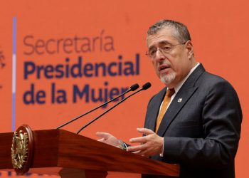 El presidente Bernardo Arévalo reafirmó su compromiso con la eliminación de la violencia contra la mujer,