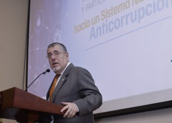 El presidente Bernardo Arévalo aseguró que el sistema de impunidad busca sobrevivir.