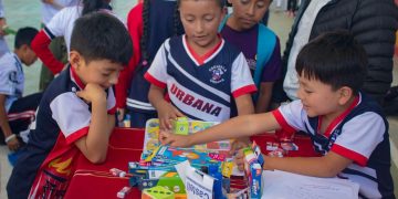 El Mineduc sigue con el Programa de Alimentación Escolar. / Foto: Archivo AGN.