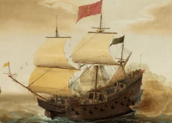 Galeón español del siglo XVIII. / Imagen: World History Encyclopedia.