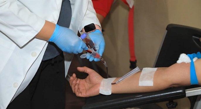 Donación voluntaria de sangre ayuda a 3 personas. / Foto: cortesía IGSS