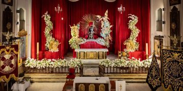 Jesús Nazareno Cristo Rey, de la parroquia de Nuestra Señora de Candelaria. / Foto: Eventos Católicos.